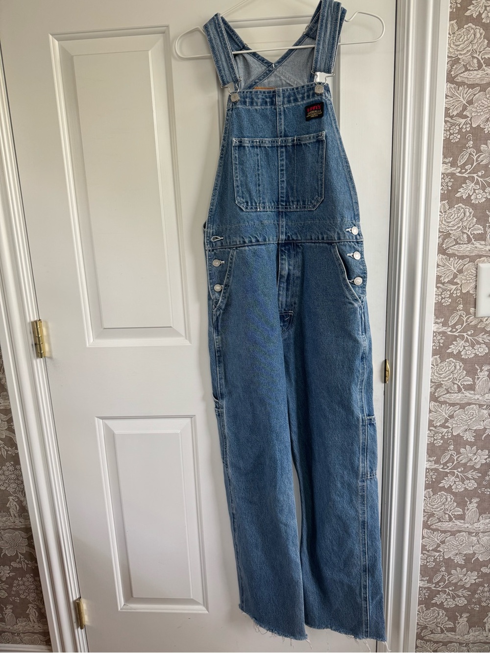 Levi's Light Blue Denim Overalls